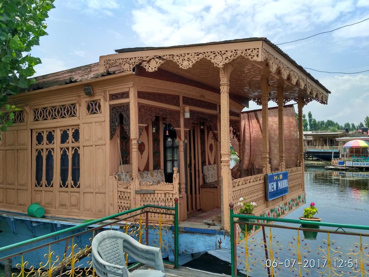 House Boat New Manora Bed and Breakfast Srīnagar Exterior foto